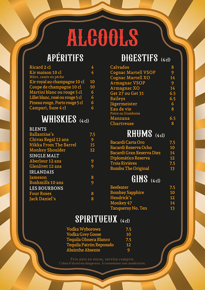 Central Pub Boissons Page 4